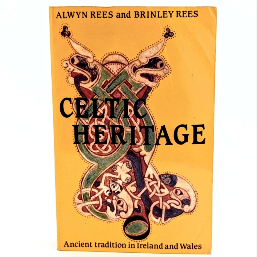 Celtic Heritage Alwyn Rees & Brinley Rees Celtic Mythology Hardcover 1995
